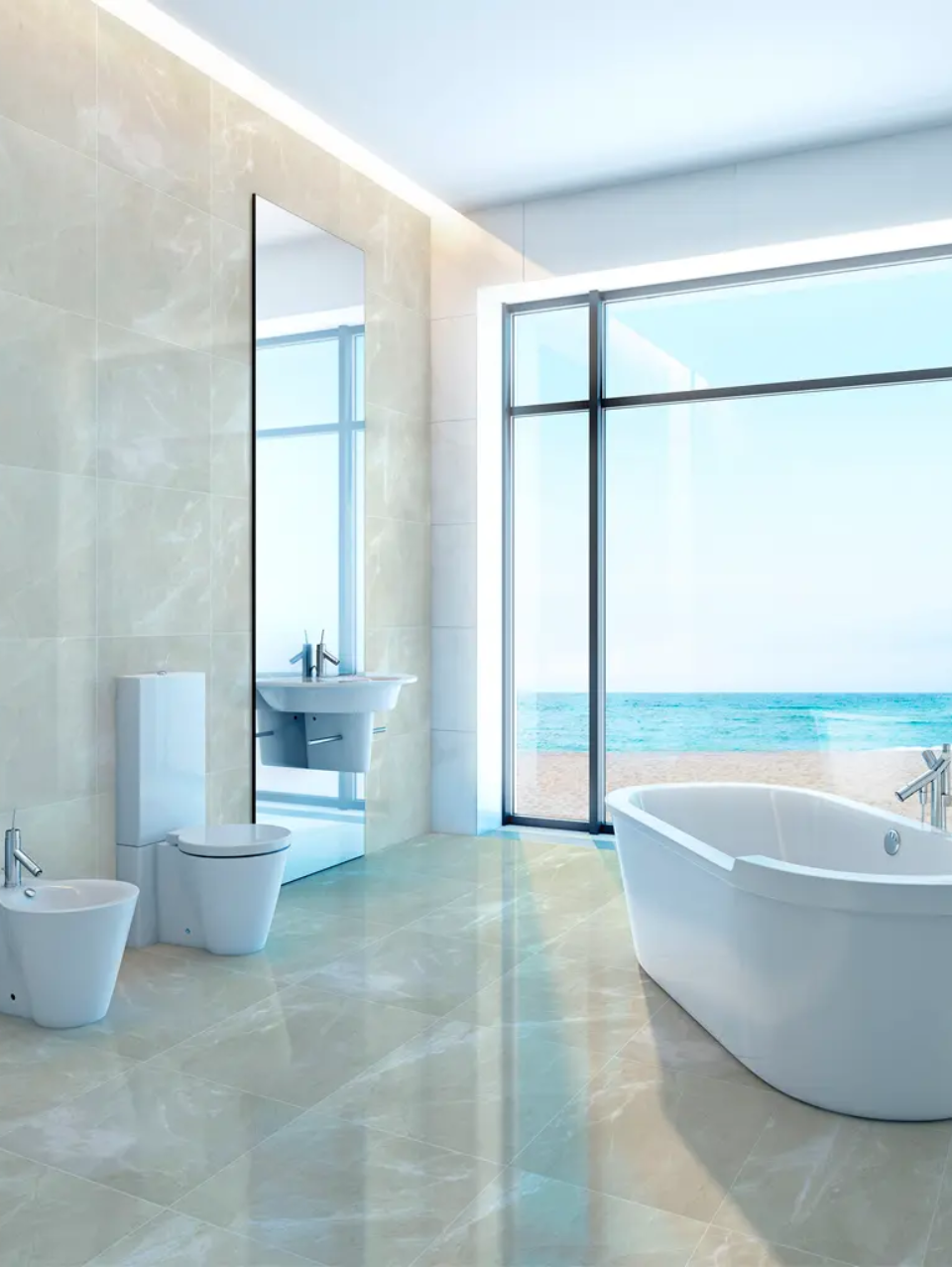 Central dos Pisos Contagem | Banheiro