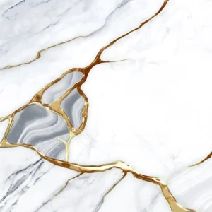 Piso Ceramico Gold Marble 43x43 Bold Karina
